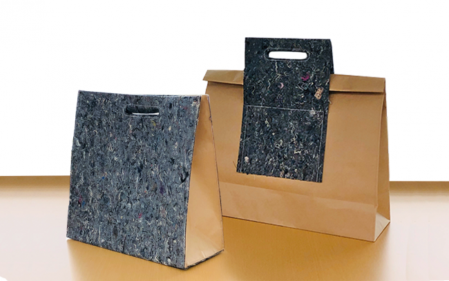 サステナブルなエコバッグ｜再生繊維フェルトシートを使ったノベルティ